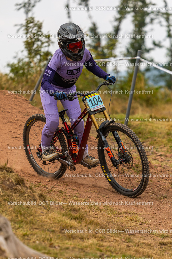 DM Downhill Ilmenau 2025 R1--7266 | OCR Bilder Fotograf Eisenach Michael Schröder