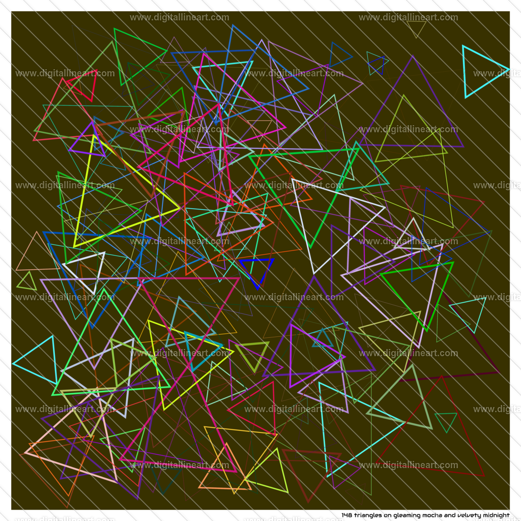 148-triangles-gleaming-mocha-and-velvety-midnight | digitallineart - Realisiert mit Pictrs.com