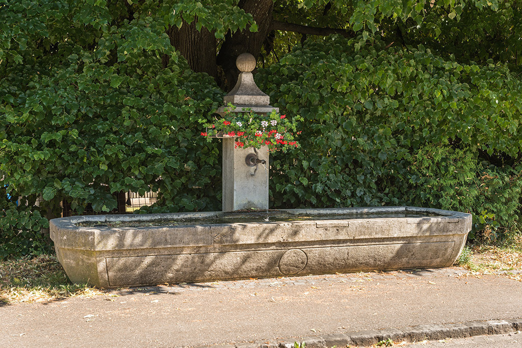 Alter Dorfbrunnen an der Liestalerstrasse | in Lupsingen, Baselland, Schweiz - Realisiert mit Pictrs.com