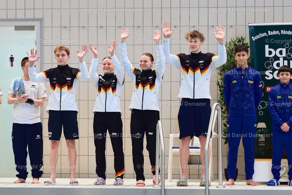 International Youth Diving Meet 2026 | Day 1 of 5 | International Youth Diving Meet 2026| Day 1 of 5 | 22.04.2026 | Youth diving competition featuring 1m and 3m springboard and platform at the Schwimmsportkomplex Freiberger Platz in Dresden.@ Domazer Photography - Realisiert mit Pictrs.com