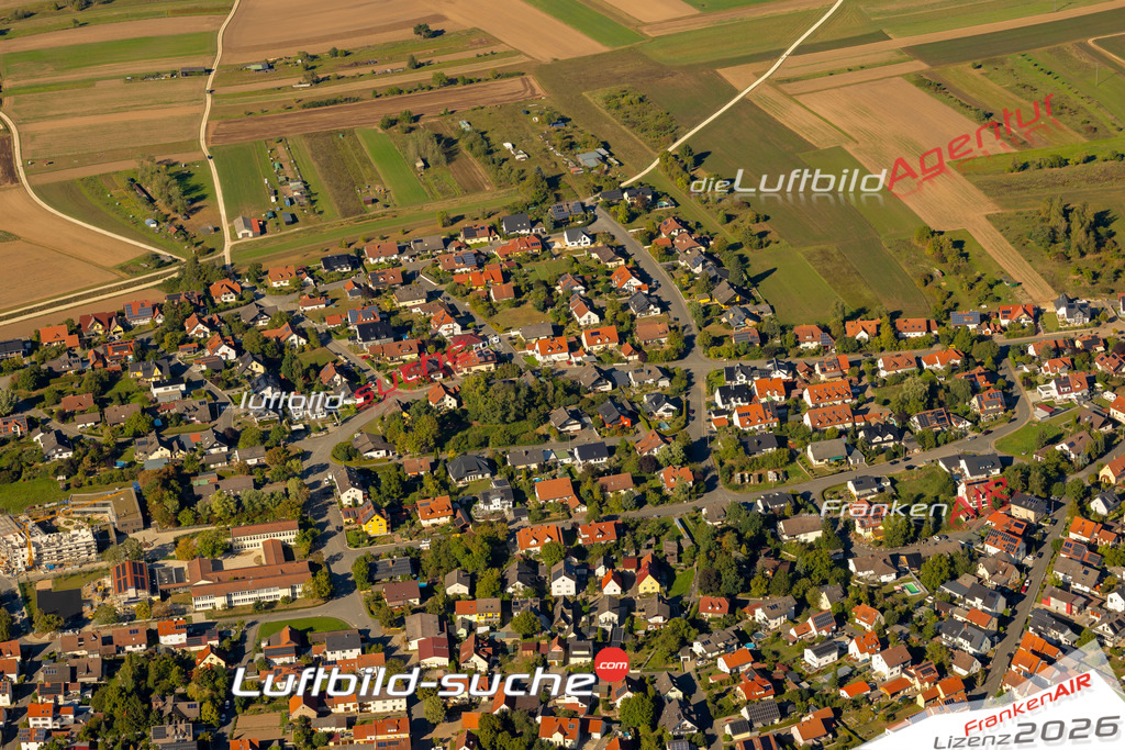 Das Luftbild zeigt :  Kemmern - Die Luftaufnahme wurde 2023 vom UL-Flugzeug aus erstellt ( keine Drohne ) - Hochauflösende Luftaufnahme - Für grossformatige Ausdrucke geeignet. Die Geschenkidee !Mit Lizenz und Bildrechte bestellbar