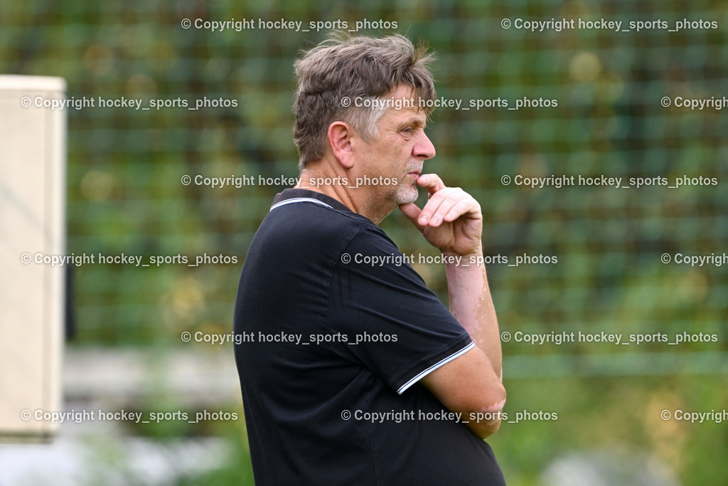 Carinthians Hornets vs. GAK 1902 Frauen | Headcoach Carinthians Hornets Alexander Pichelkastner, Carinthians Hornets vs. GAK 1902 Frauen, Carinthians Hornets vs. GAK 1902 Frauen am 01.09.2024 in Sachsenburg (Sportplatz Sachsenburg), Austria, (Photo by Bernd Stefan)