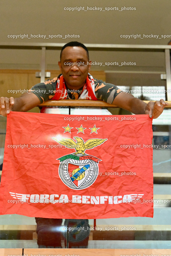 SC Ferlach vs. Sport Lisboa Benfica 30.9.2023 | Sport Lisboa Benfica FAN, SC Ferlach vs. Sport Lisboa Benfica 30.9.2023, SC Ferlach vs. Sport Lisboa Benfica am 30.09.2023 in Ferlach (Ballspielhalle Ferlach), Austria, (Photo by Bernd Stefan)