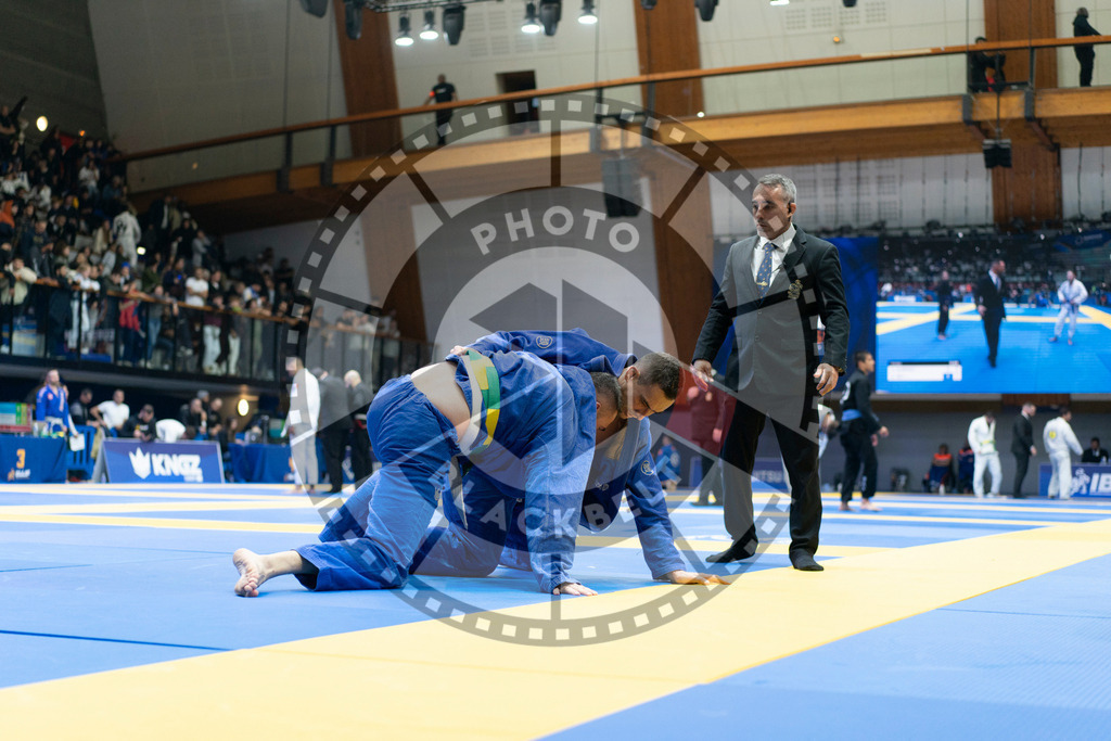 20240119PBB2569 | Fighters compete during the IBJJF European Championship in Paris, France, on January 19, 2024.
