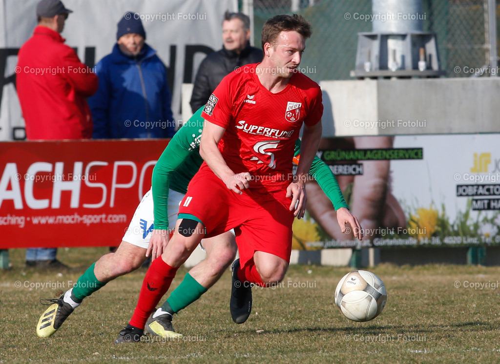 A_LUI_04032023_13 | SPORT,FUSSBALL LT1 OOE LIGA 2023 ASKOE OEDT-SC LUGSTEIN CABS FRIEDBURG 04.03.2023 IM BILD: PHILLIPP SCJ´HOBESBERGER (OEDT) FOTO:FOTOLUI