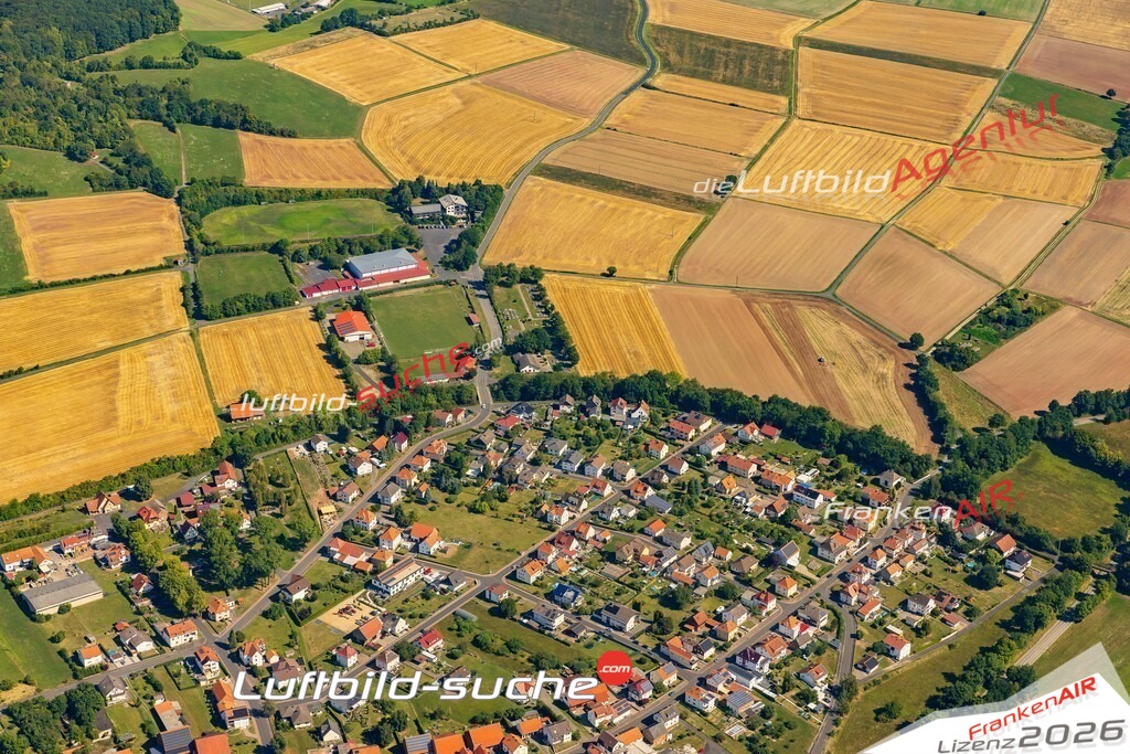 Ransbach Finken Strasse Hohenroda Bild- Das Luftbild wurde 2025 vom UL-Flugzeug heraus erstellt ( keine Drohne bzw. Drohnenaufnahme ) - Hochauflösende Luftaufnahme -Nicht vergleichbar mit Google Maps oder Satelittenbilder- Die Geschenkidee !Mit Lizenz und Bildrechte bestellbar - CC
