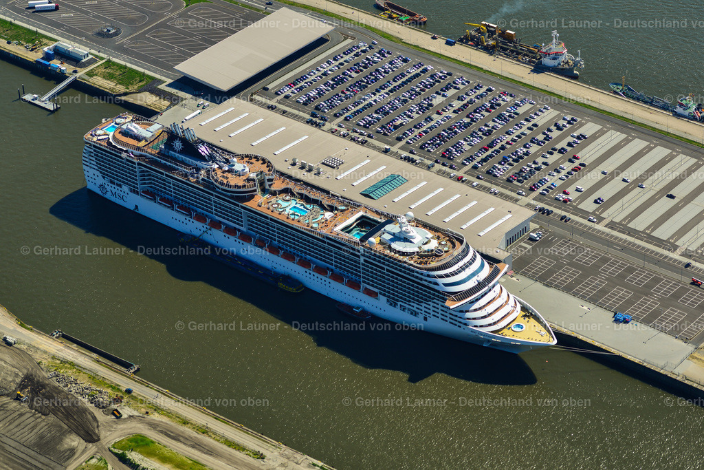 3622029 | Kreuzfahrtschiff MSC Splendida am Cruise Center Steinwerder,  Freie und Hansestadt Hamburg