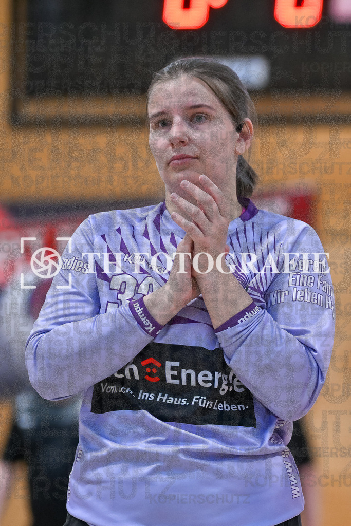 GER, SG Maulburg/Steinen - HB Kinzigtal, Frauen-Handball, Oberliga Suedbaden, 21. Spieltag, Saison 2024/2025, 06.04.2025 | Anja Ruech (SG Maulburg/Steinen, #33)GER, SG Maulburg/Steinen - HB Kinzigtal, Frauen-Handball, Oberliga Suedbaden, 21. Spieltag, Saison 2024/2025, 06.04.2025Foto: TH Fotografie/Thomas Hess