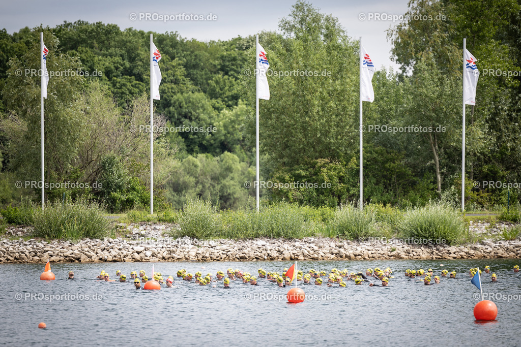 2. Swim & Run Köln; Koeln, 01.06.25 | Impressionen vom 2. Swim &amp; Run Köln am 01.06.25 am Fühlinger See in Koeln. Foto: BEAUTIFUL SPORTS/Leah Kohring