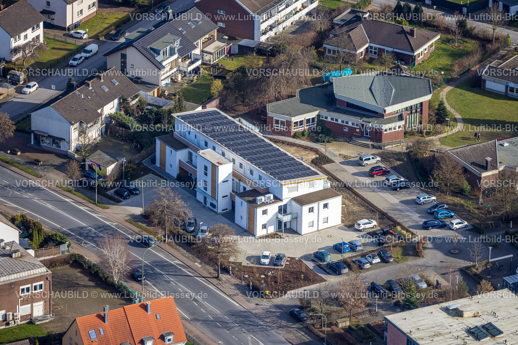 Hamm230216245 | Luftbild, Neubau Seniorenwohnungen Alter Uentroper Weg, Uentrop, Hamm, Ruhrgebiet, Nordrhein-Westfalen, Deutschland
