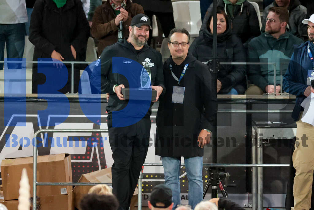  14.10.2023 - 
 | Sebastian Sendlak / Bochumer Nachrichtendienst (BOND) - GFL-Bowl 2023: Schwaebisch Hall Unicorns vs. Potsdam Royals - Realisiert mit Pictrs.com