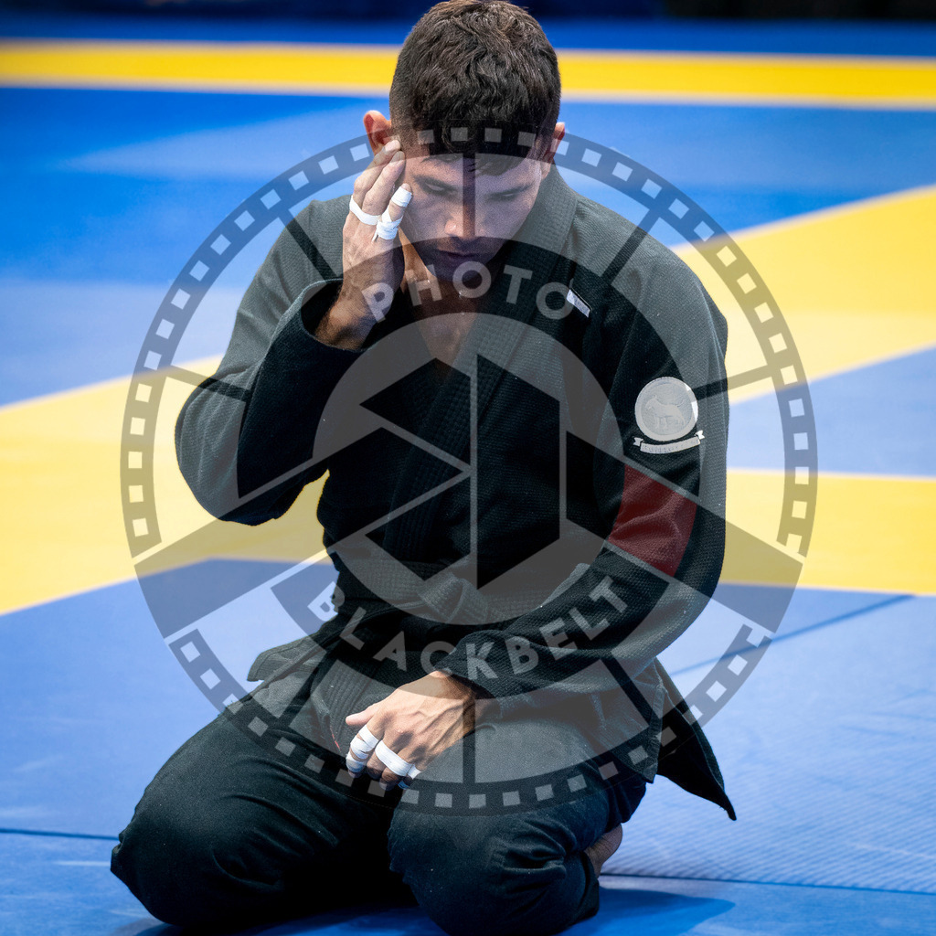 20240126PBB0905 | Fighters compete during the Brazilian Jiu-Jitsu European Championship of the IBJJF in Paris, France, on January 26, 2024.