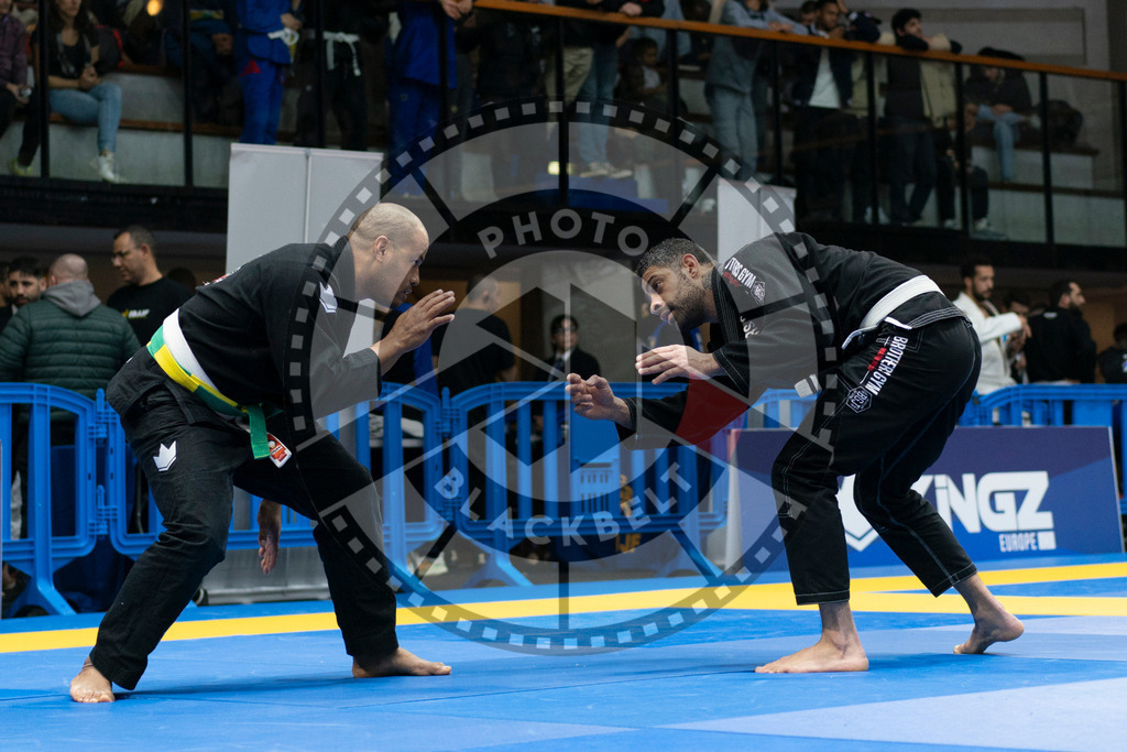 20240119PBB2650 | Fighters compete during the IBJJF European Championship in Paris, France, on January 19, 2024.