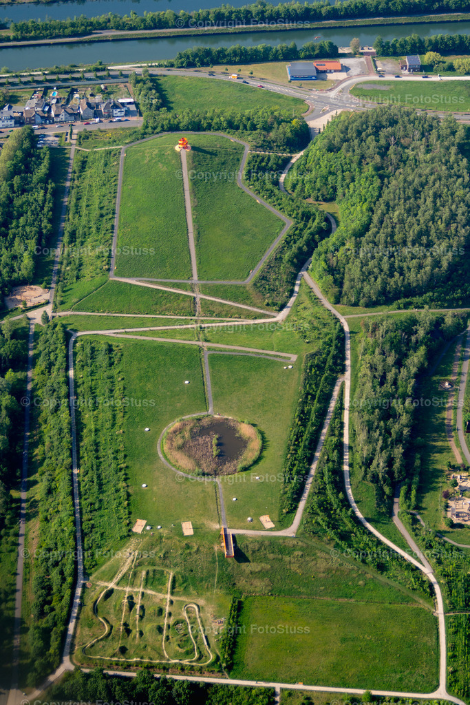 Luftbild vom Lippepark in Hamm | Der Lippepark in Hamm Herringen aus der Luft fotografiert. - Realisiert mit Pictrs.com