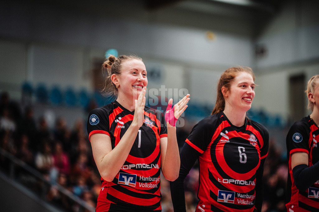 Volleyball | Frauen | Saison 2025/2026 | Volleyball Bundesliga | ETV Hamburger Volksbank Volleys vs. VC Wiesbaden | 14.03.2026 | Leonie Körtzinger (#7, ETV Hamburger Volksbank Volleys)