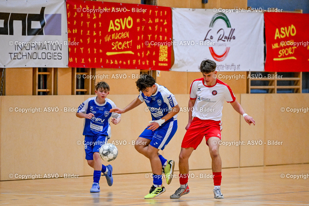 ASVÖ_ Fussballturnier SV Gallneukirchen_ 07.02.2025-31 | 07.02.2025, Gallneukirchen, AUT, ASVÖ, Fussball Nachwuchs Hallenturnier 2025, SV Gallneukirchen im Bild Teilnehmer U 15©Harald Dostal / fodo.media - Realisiert mit Pictrs.com