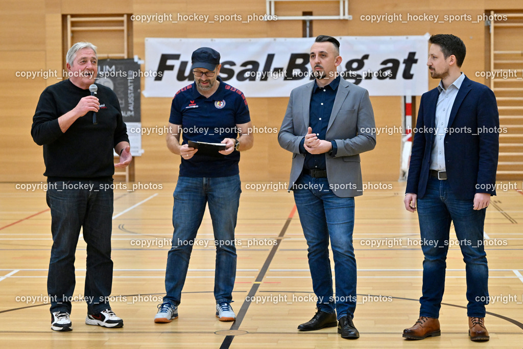 LPSV-Kärnten vs. FUTSAL versli.at Klagenfurt | Ehren Anstoss, LPSV-Kärnten vs. FUTSAL versli.at Klagenfurt, LPSV-Kärnten vs. FUTSAL versli.at Klagenfurt am 01.02.2026 in Villach (Ballspielhalle St. Martin), Austria, (Photo by Bernd Stefan)
