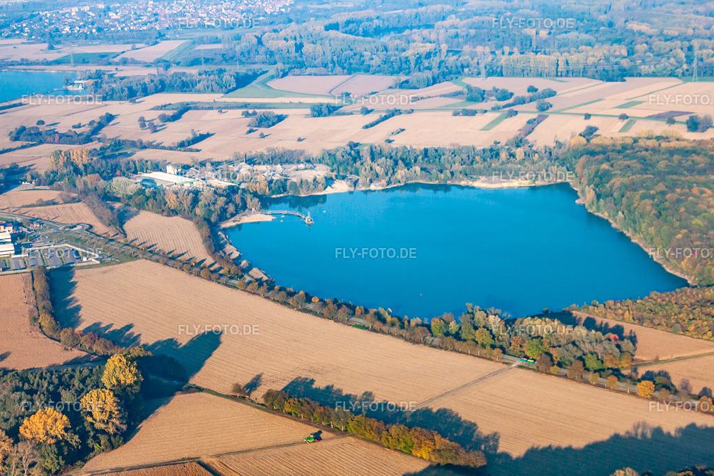 Ortsansicht | Luftbild: Ortsansicht in Hagenbach im Bundesland Rheinland-Pfalz in Deutschland. Foto: IMG_46035.jpg vom 23.10.2011 durch Werner Riehm/FLY-FOTO.de - Realisiert mit Pictrs.com