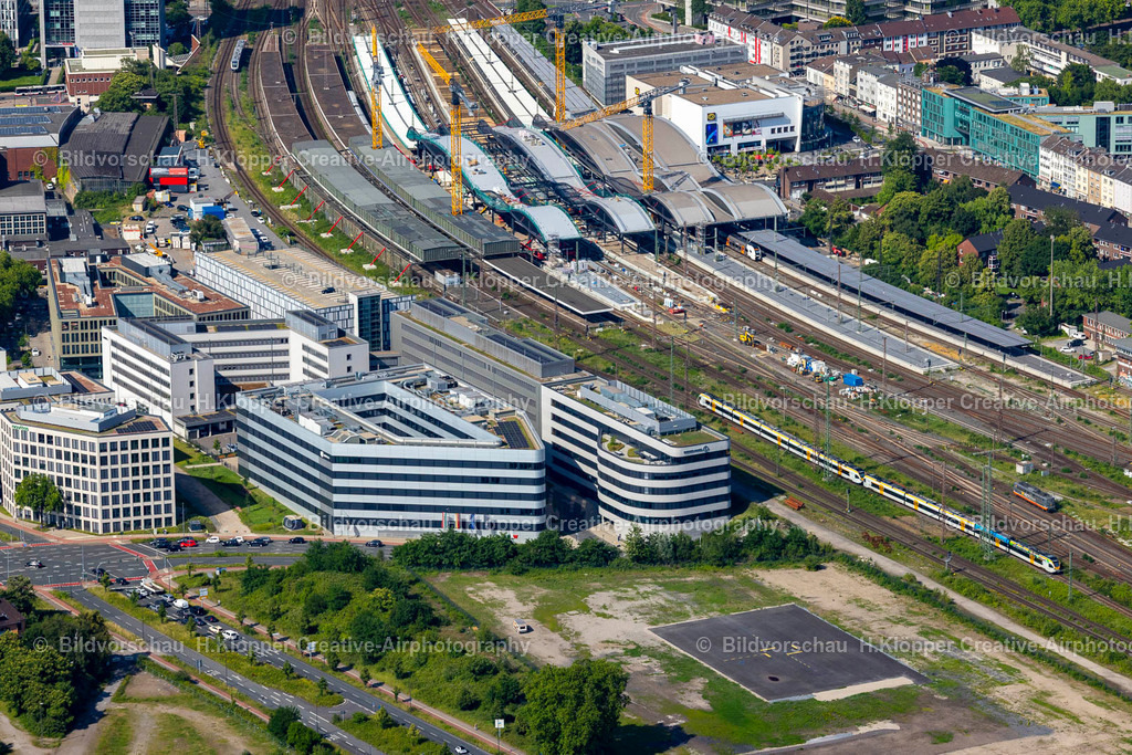 Luftbild Duisburg-4411 | Luftbild Duisburg Hauptbahnhof - Realisiert mit Pictrs.com