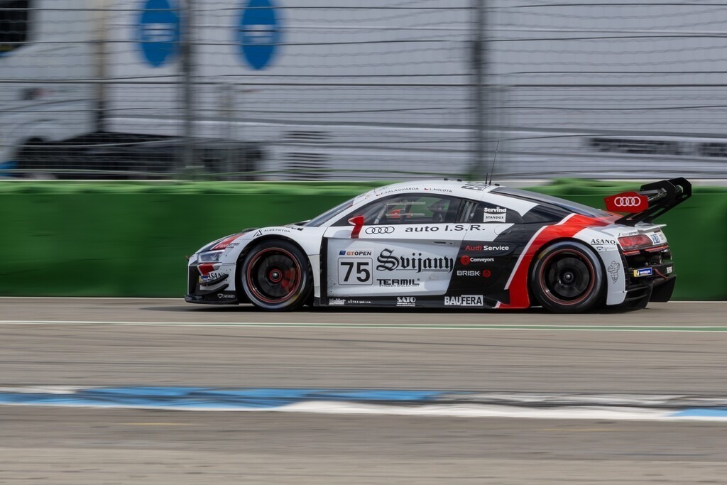 International GT Open 2026 am Hockenheimring | International GT Open 2026 am Hockenheimring***Der Audi R8 LMS GT3 Evo II von Libor Milota und Filip Salaquarda bei Rennen 1 - Realisiert mit Pictrs.com