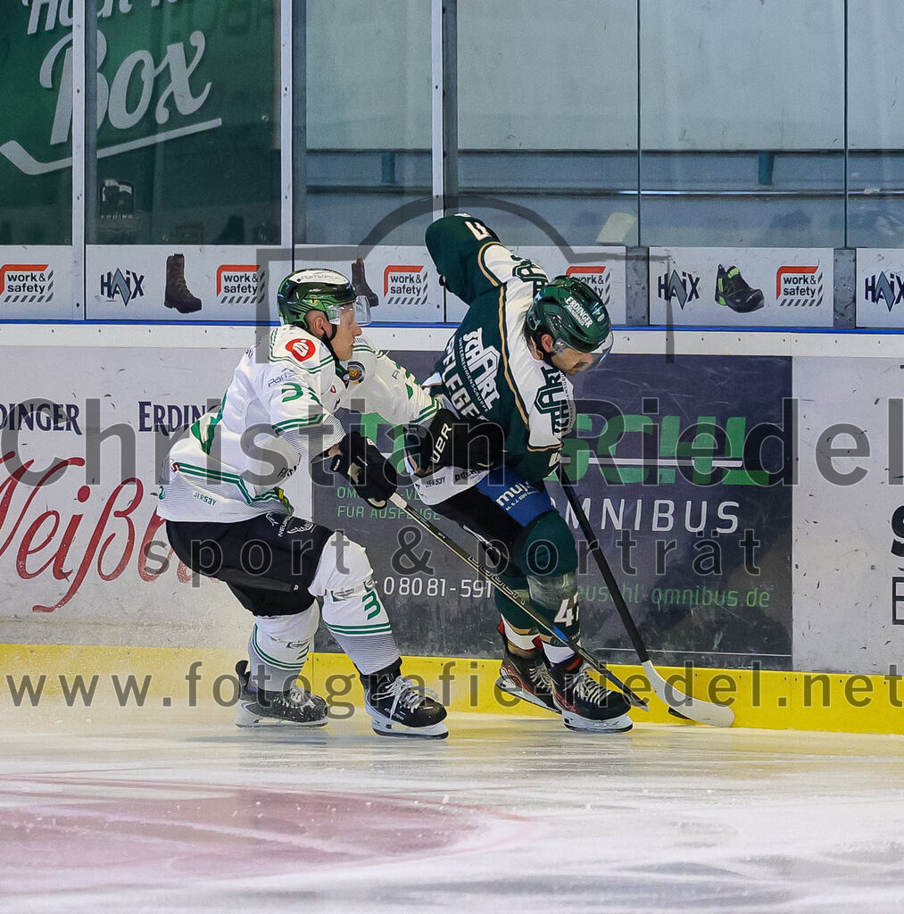 2025-09-21_021_TSV_Erding_gegen_Hoechstadter_Alligators | Erding, Deutschland, 21.09.2025:Eishockey, Oberliga Süd 2025 / 2026, 2. Spieltag, TSV Erding gegen Höchstadter Alligators, Endergebnis: 3:4Foto: Christian Riedel / fotografie-riedel.net