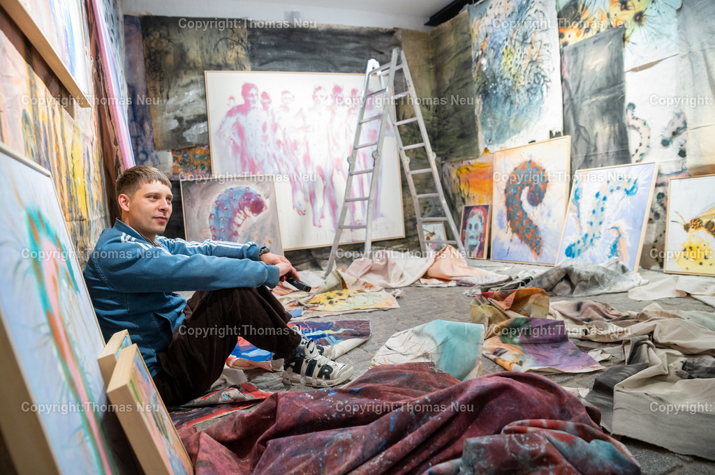 DSC_5063 | Bensheim, Museum der Stadt, Ausstellung „The last Party of Diversity“ im Museum Bensheim zeigt Werke des Künstlers Andrej Dúbravský, Bild: Thomas Neu