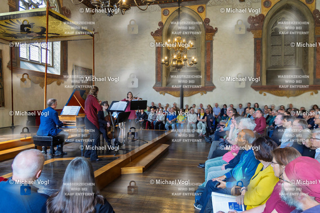 TAM25_K.13__Michael-Vogl_002_6639 | Tage Alter Musik Regensburg K.13 Matinee Reichssaal Newton Baroque (USA) Heinrich Ignaz Franz Biber (1644–1704) Harmonia artificiosa-ariosa Partia I (d-Moll) – III (a-Dur) – V (g-Moll) – VI (D-Dur) Foto: Michael Vogl