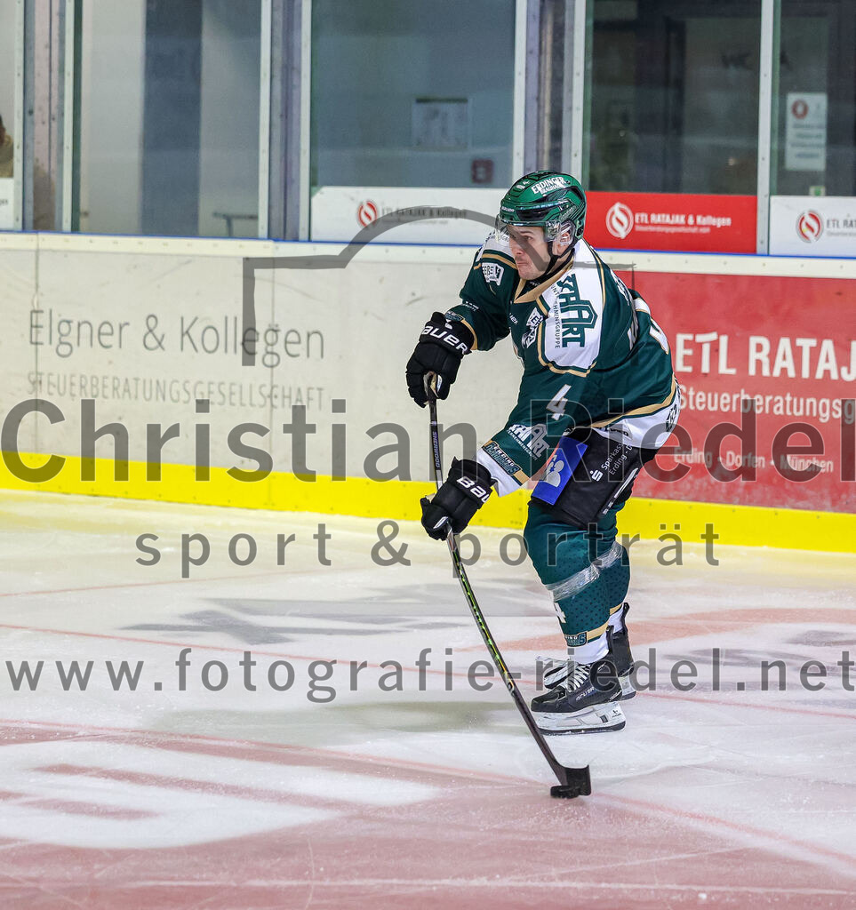 2025-09-14_018_TSV_Erding_gegen_EC_Peiting | Erding, Deutschland, 14.09.2025:Eishockey, Oberliga Süd 2025 / 2026, Testspiel, TSV Erding gegen EC Peiting, Endergebnis: 2:3Foto: Christian Riedel / fotografie-riedel.net