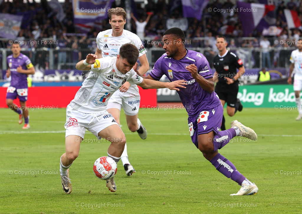 A_LUI_18052025_01 | SPORT,FUSSBALL ADMIRAL BUNDESLIGA 18.052025 IM BILD:BORIS MATIC  (WAC) UND MAURICE MALONE (AUSTRIAWIEN) FOTO:FOTOLUI/MW