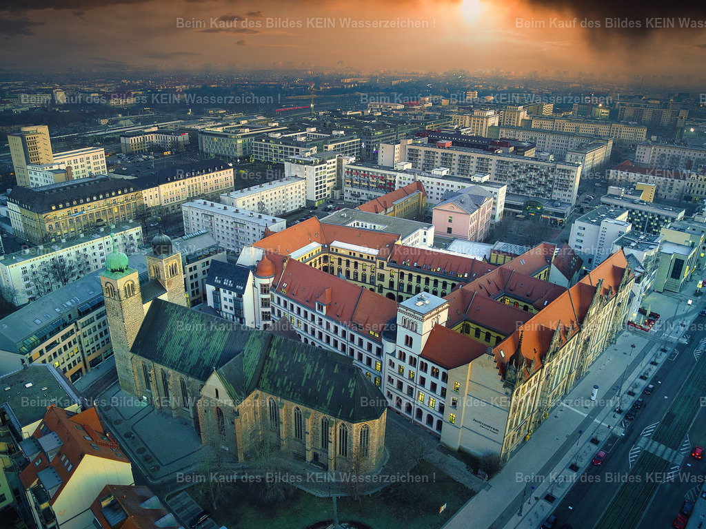 Magdeburg_St_Sebastian-Justizzentrum_Morgendämmerung_dramatisch_0095 | Luftbild Magdeburg Kirche St. Sebastian Justizzentrum Arbeitsgericht - Realisiert mit Pictrs.com