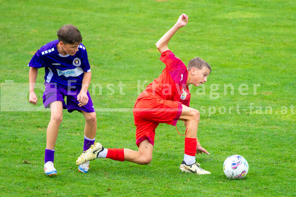 Fußball, Entwicklungsspiele der KFV-Auswahl  | Fußball, Entwicklungsspiele der KFV-Auswahl , KFVU14 am 05.09.2024 in Spittal (Stadion Landskron), Austria, (Photo by Ernst Krawagner sport-fan.at) - Realisiert mit Pictrs.com