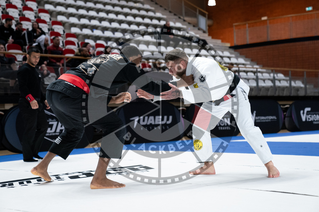 20241012PBB3868 | Athletes compete during the AJP Tour Europe Continental Jiu-Jitsu Youth Championship on October 12, 2024, in Almere near Amsterdam, Netherlands. © Chiara Dazi / photoblackbelt