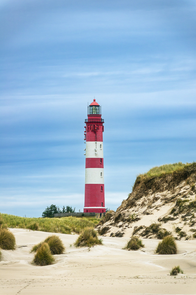 Leuchtturm in Wittdün auf der Nordseeinsel Amrum | Leuchtturm in Wittdün auf der Nordseeinsel Amrum.