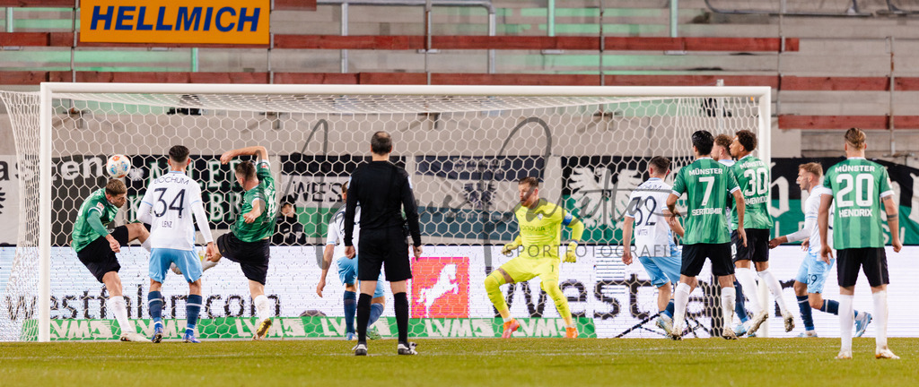 2. Bundesliga, Saison 2025/26, 21. Spieltag: SC Preußen Münster - VfL Bochum | Münster, 06.02.2026: 2. Bundesliga, 21. Spieltag, SC Preußen Münster gegen VfL Bochum im LVM-Preußenstadion in Münster. Foto: sportfotografie.ms | Markus Paletta - Realisiert mit Pictrs.com