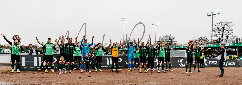 3. Liga, Saison 2023/24, 31. Spieltag: SC Preußen Münster - Dynamo Dresden | Münster, 30.03.2024: 3. Liga, 31. Spieltag, SC Preußen Münster gegen Dynamo Dresden im LVM-Preußenstadion in Münster. Foto: sportfotografie.ms | Markus Paletta - Realisiert mit Pictrs.com