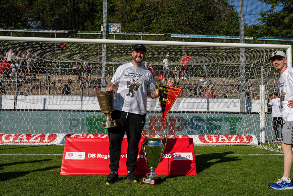 Stuttgarter Kickers vs. SG Sonnenhof Großaspach, Fussball, WFV-Pokal, Finale, 23.05.2026 | Stuttgarter Kickers vs. SG Sonnenhof Großaspach, Fussball, WFV-Pokal, Finale, 23.05.2026