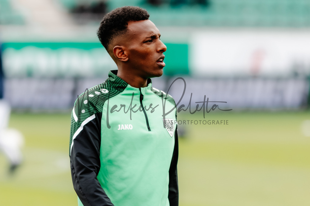 Regionalliga West, Saison 2022/2023, 13. Spieltag: SC Preußen Münster - 1. FC Düren | Regionalliga West, Saison 2022/2023, 13. Spieltag: SC Preußen Münster - 1. FC Düren am 22.10.2022 in Münster (Preußenstadion), Deutschland, Foto: sportfotografie.ms | Markus Paletta - Realisiert mit Pictrs.com