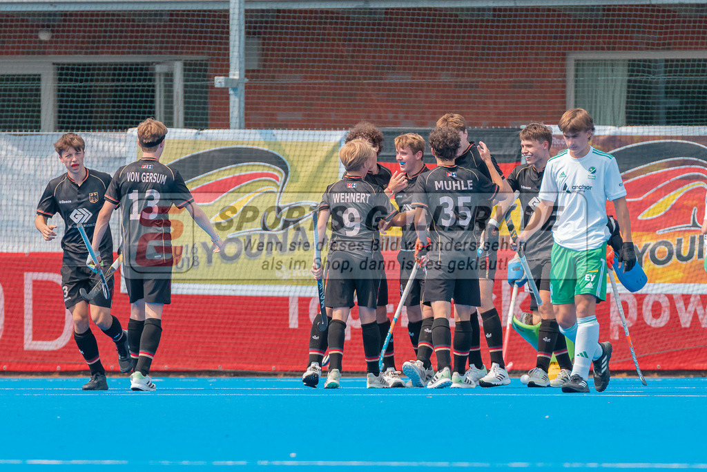 HK_20230713_101965 | Euro Hockey MU18 Germany vs Ireland Championship Girls &amp; Boys am 13.7.2023 CHTC , Krefeld ,