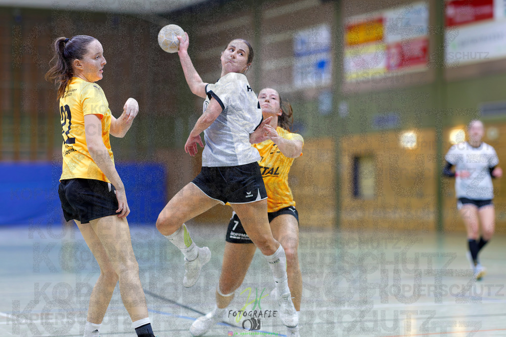 Frauen Oberliga Mitte (HHV); HSG Eibelshausen/Ewersbach - HSG Linden | Frauen Oberliga Mitte (HHV); HSG Eibelshausen/Ewersbach - HSG Linden am 15.11.2025 in Eibelshausen (Holderberghalle)Photo © 2025 - Jörg Heinrich - Realisiert mit Pictrs.com