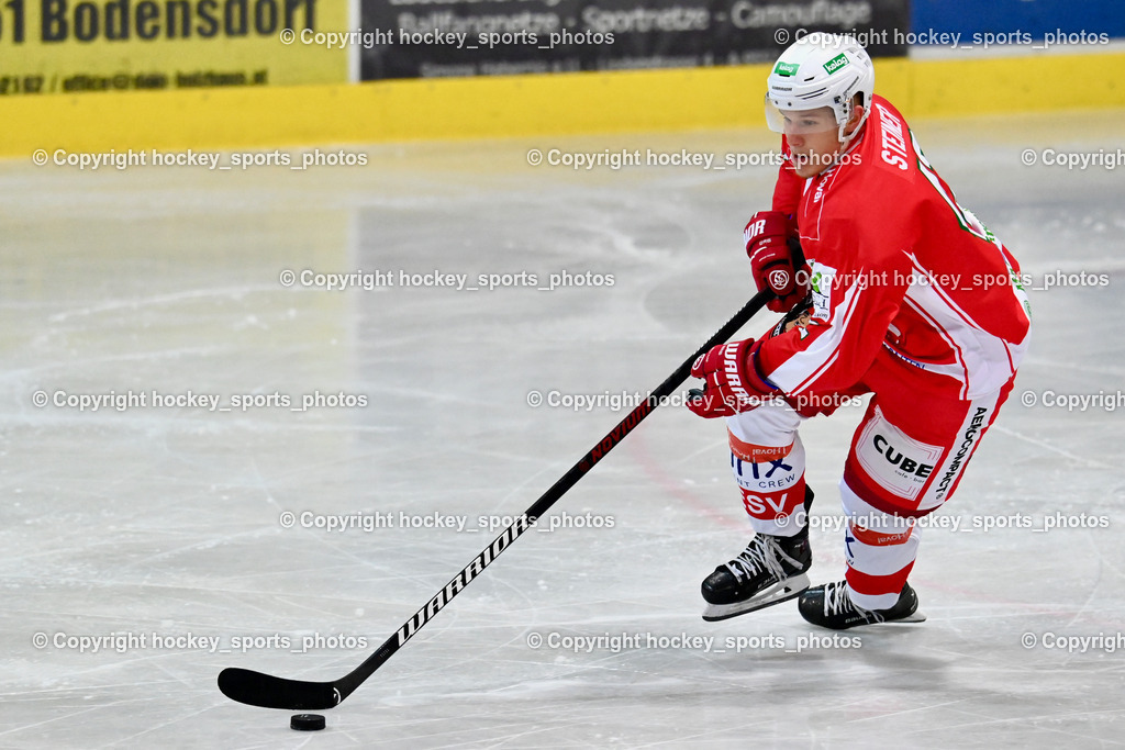 ESC Steindorf vs. ESV Ferlach | #42 Steiner Marco ESV Ferlach, ESC Steindorf vs. ESV Ferlach, ESC Steindorf vs. ESV Ferlach am 19.10.2024 in Steindorf (Ossiachersee Halle), Austria, (Photo by Bernd Stefan)