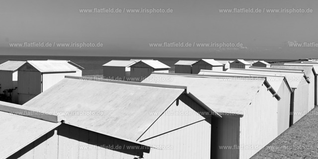 Strandhäuschen in Treport II | Gesehen in der Normandie