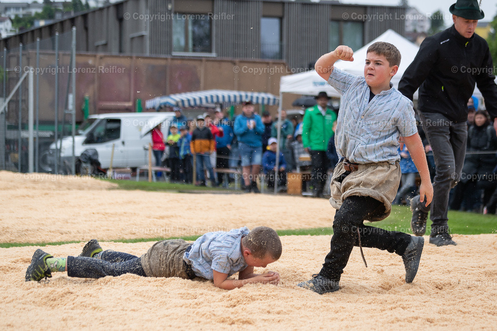 Schwingen -  Herisauer Buebeschwinget 2024 | Herisau, 1.6.24, Schwingen - Herisauer Buebeschwinget.