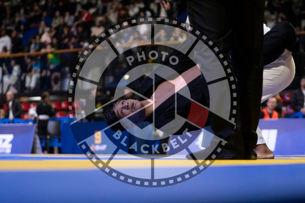 20240119PBB1592 | Fighters compete during the IBJJF European Championship in Paris, France, on January 19, 2024.