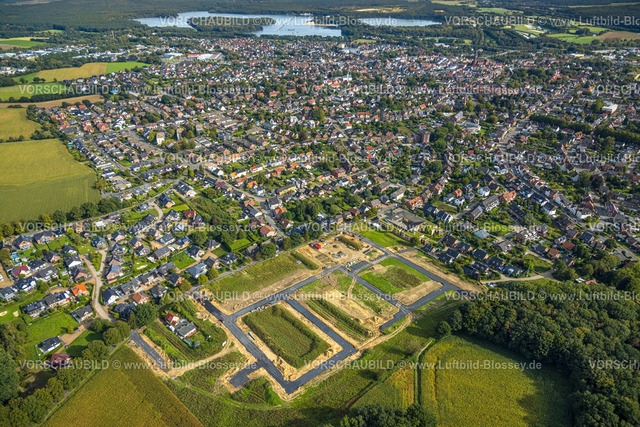 Haltern230905773 | Luftbild, Baustelle und Neubaugebiet Nesberg, Sundernstraße, Seniorenzentrum Kahrstege, Haltern-Stadt, Haltern am See, Ruhrgebiet Münsterland, Nordrhein-Westfalen, Deutschland