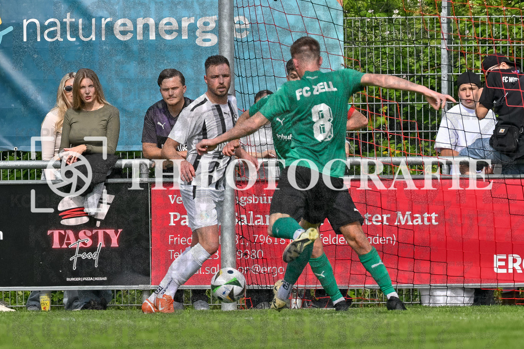 GER, FC Zell - FC Wittlingen, Fussball, Rothaus Bezirkpokal, Finale, Saison 2024/2025, 29.05.2025 | GER, FC Zell - FC Wittlingen, Fussball, Rothaus Bezirkpokal, Finale, Saison 2024/2025, 29.05.2025Foto: TH Fotografie/Thomas Hess