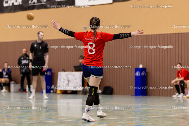 Handball I Damen I Saison 2025-2026 I Verbandsliga Süd I 15. Spieltag I HSG Kalkberg 06 - HSG Holsteinische Schweiz 163 | Merle Rathke (8, HSG Holsteinische Schweiz) - Realisiert mit Pictrs.com