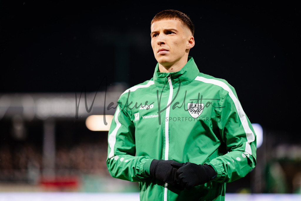 2. Bundesliga, Saison 2025/26, 21. Spieltag: SC Preußen Münster - VfL Bochum | Münster, 06.02.2026: 2. Bundesliga, 21. Spieltag, SC Preußen Münster gegen VfL Bochum im LVM-Preußenstadion in Münster. Foto: sportfotografie.ms | Markus Paletta - Realisiert mit Pictrs.com