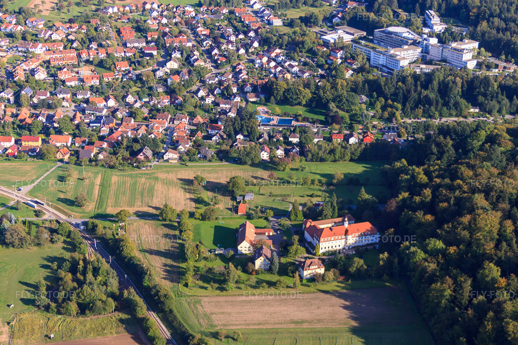 Luftbild: Bibelheim Bethanien im Ortsteil Langensteinbach in Karlsbad im Bundesland Baden-Württemberg in Deutschland. Foto: IMG_45252.jpg vom 21.09.2011 durch Werner Riehm/FLY-FOTO.deAuflösung des Originals: 3808 x 2538 pxBibelheim Bethanien