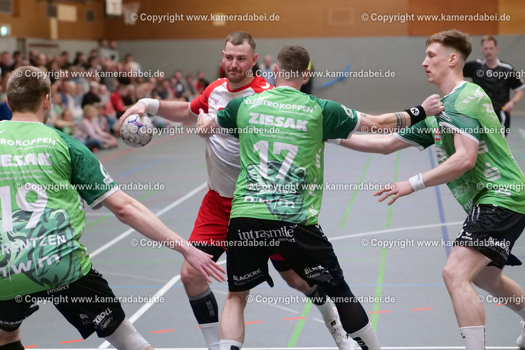 Handball : Verbandsliga Herren: TB Oberhausen - RW Oberhausen  am 12.04.2026 in Oberhausen. | Handball : Verbandsliga Herren: TB Oberhausen - RW Oberhausen  am 12.04.2026 in Oberhausen. - Realisiert mit Pictrs.com