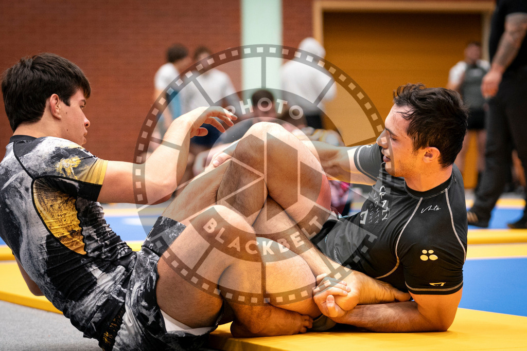 20230916PBB1657 | Fighters compete during the grappling tournement ADCC Trials (European, Middle East and African Championship) in Warsaw, Poland, on September 16, 2023.